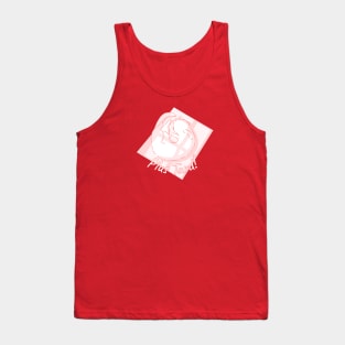 Furet Furettitude Rose Tank Top